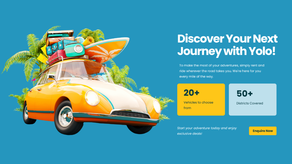 Discover Your Next Journey with Yolo